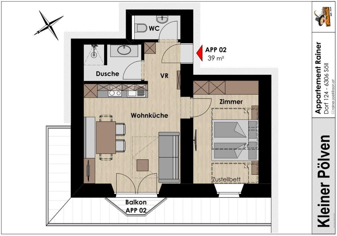 Apartment Rainer - Mittendrin Söll Esterno foto