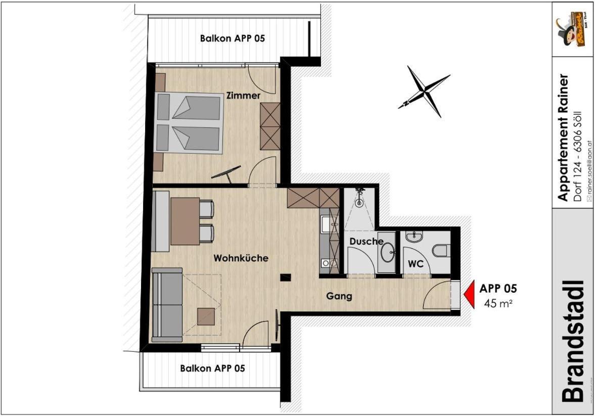 Apartment Rainer - Mittendrin Söll Esterno foto